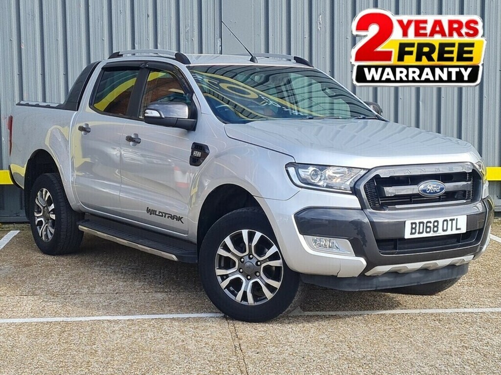 Ford Ranger 3.2 Tdci Wildtrak Pickup Double Cab Aut Silver