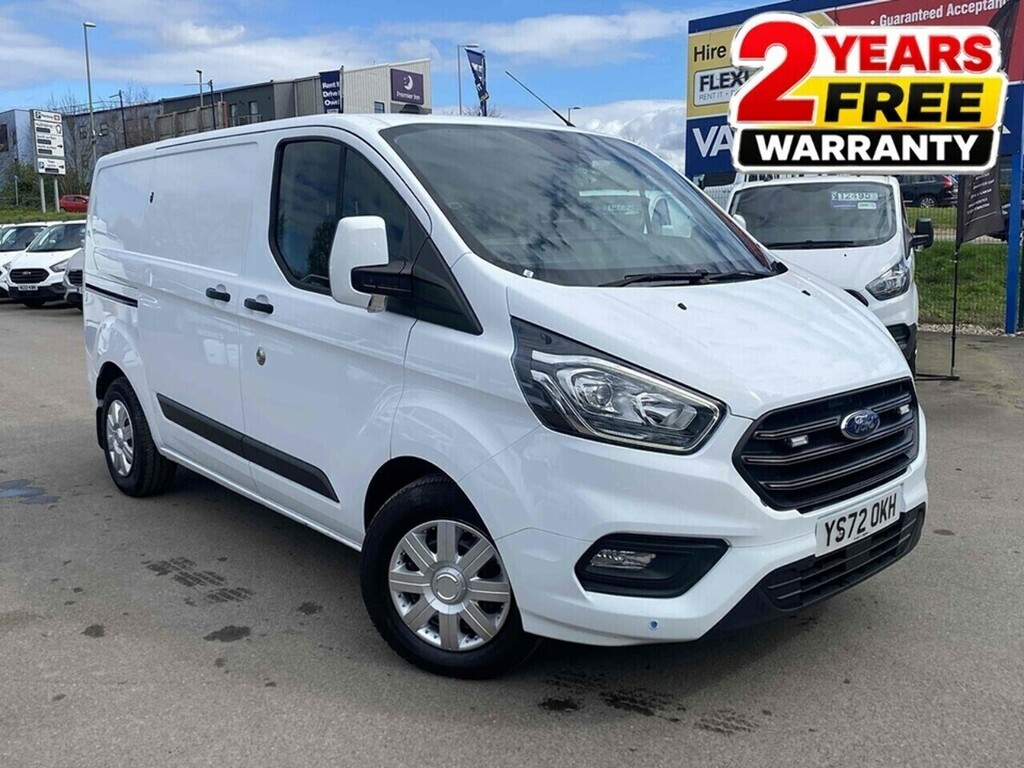 Ford Transit Custom 340 Fox Trend Panel Van 1.0 Plug- YS72OKH White
