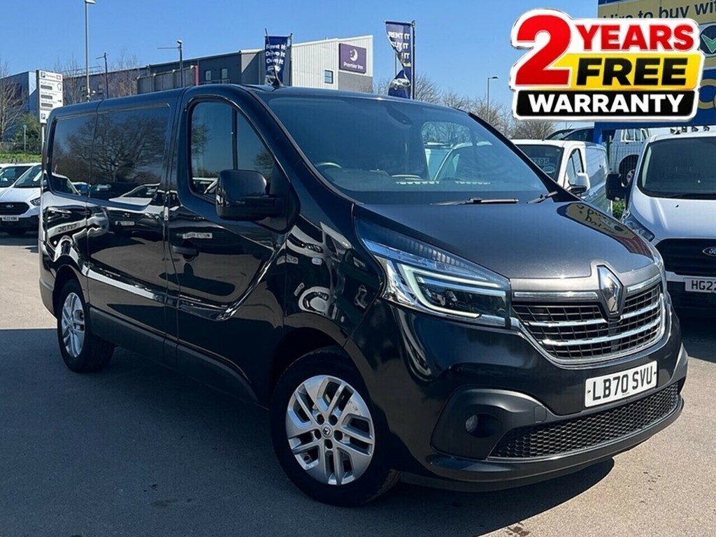 Renault Trafic 2.0 Dci Energy 28 Sport Panel Van Manua Black