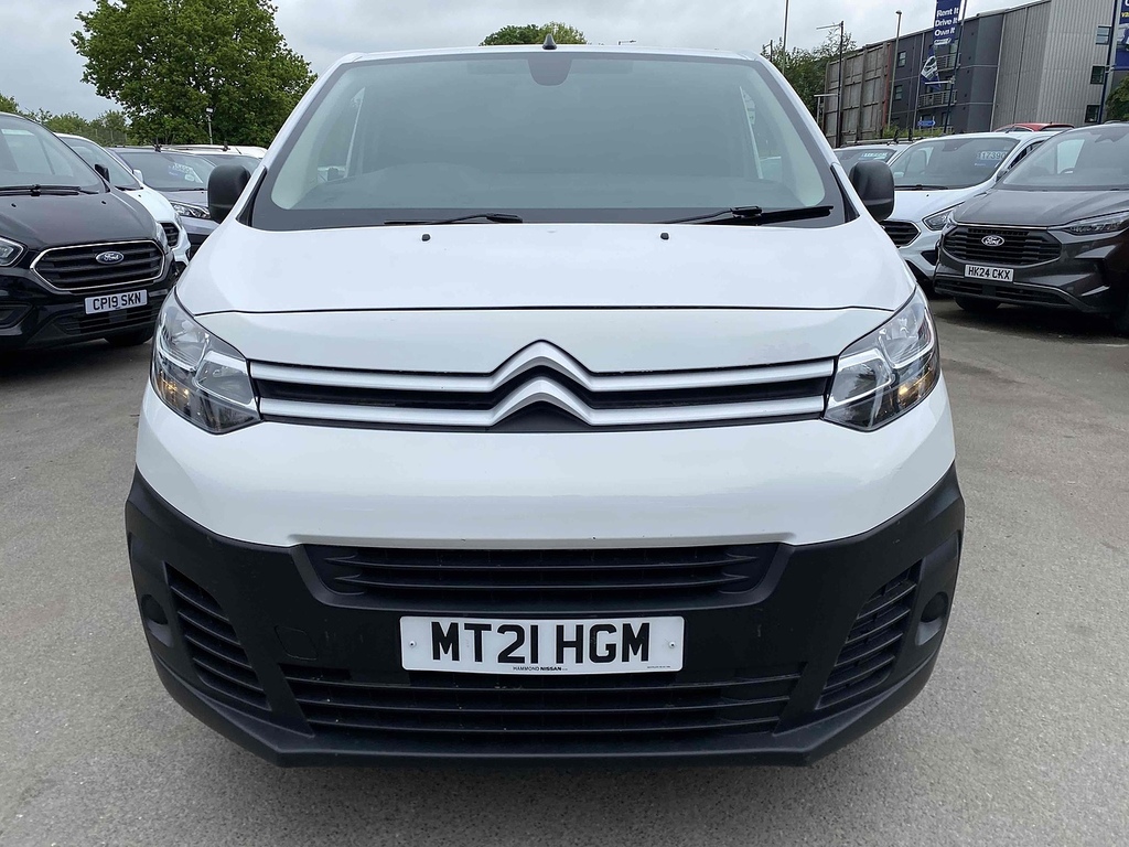 Citroen Dispatch 1.5 Bluehdi 1000 Enterprise M Panel Van 6Dr MT21HGM White #2