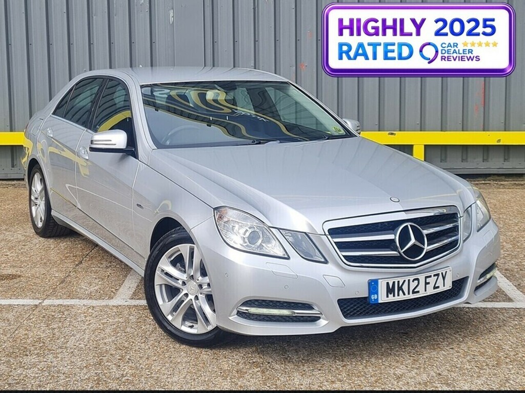 Mercedes-Benz E Class 2.1 E220 Cdi Blueefficiency Executive Se Saloon Silver