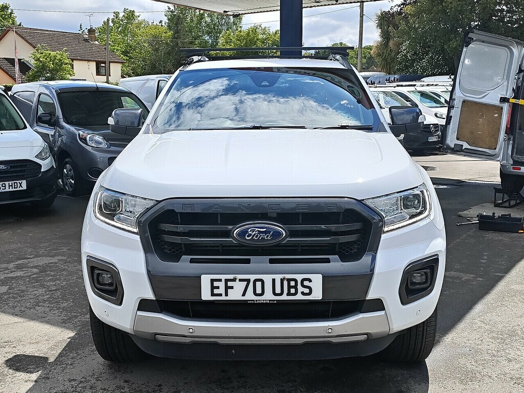 Ford Ranger 2.0 Ecoblue Wildtrak Pickup Double Cab EF70UBS White #2