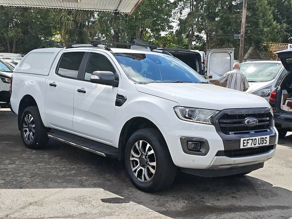 Ford Ranger 2.0 Ecoblue Wildtrak Pickup Double Cab EF70UBS White #3