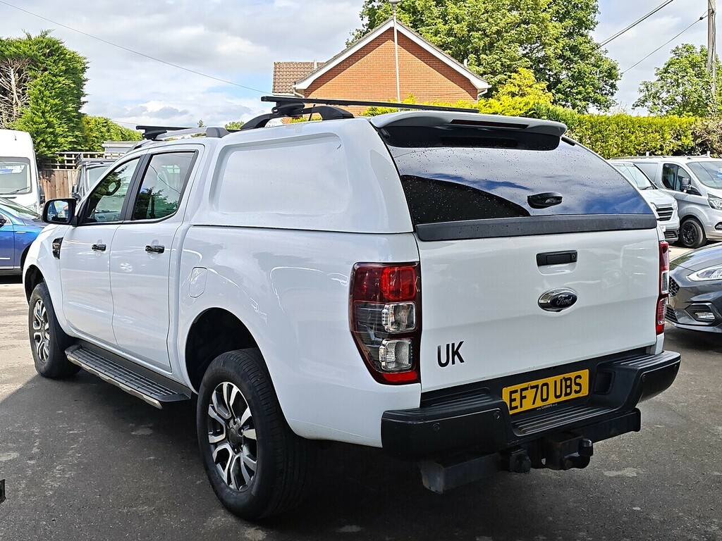 Ford Ranger 2.0 Ecoblue Wildtrak Pickup Double Cab EF70UBS White #5