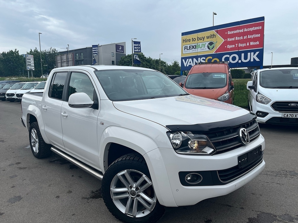 Volkswagen Amarok Bitdi Bluemotion Tech Highline RE63WDL White #4