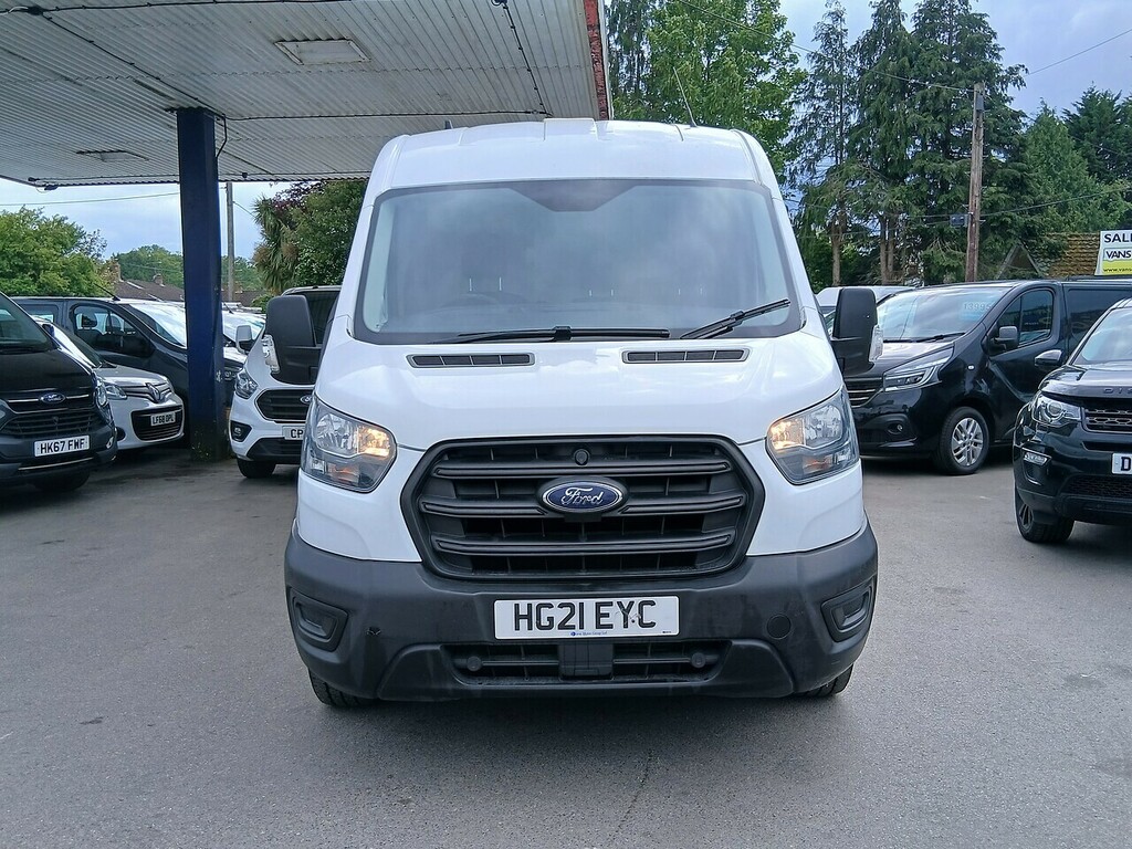 Ford Transit Custom 2.0 350 Ecoblue Leader Panel Van HG21EYC White #2