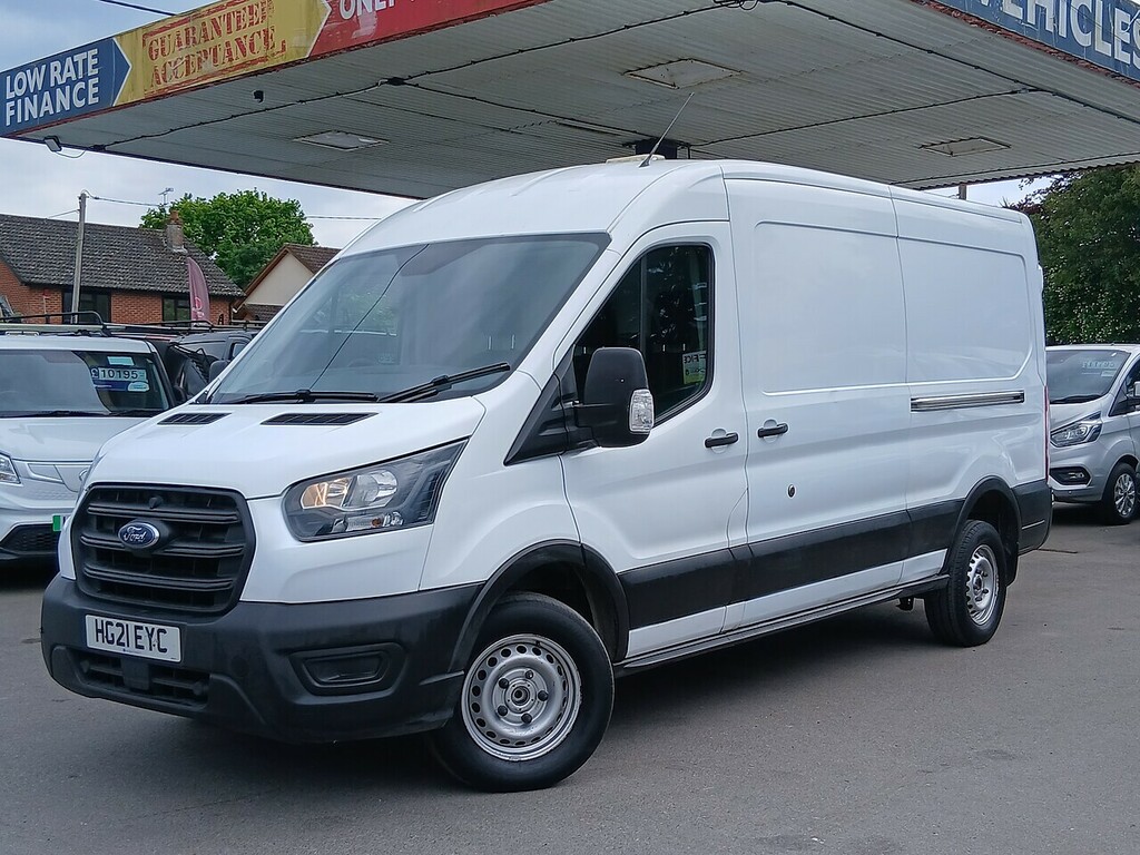 Ford Transit Custom 2.0 350 Ecoblue Leader Panel Van HG21EYC White #3