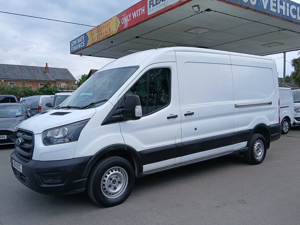 Ford Transit Custom 2.0 350 Ecoblue Leader Panel Van HG21EYC White #5