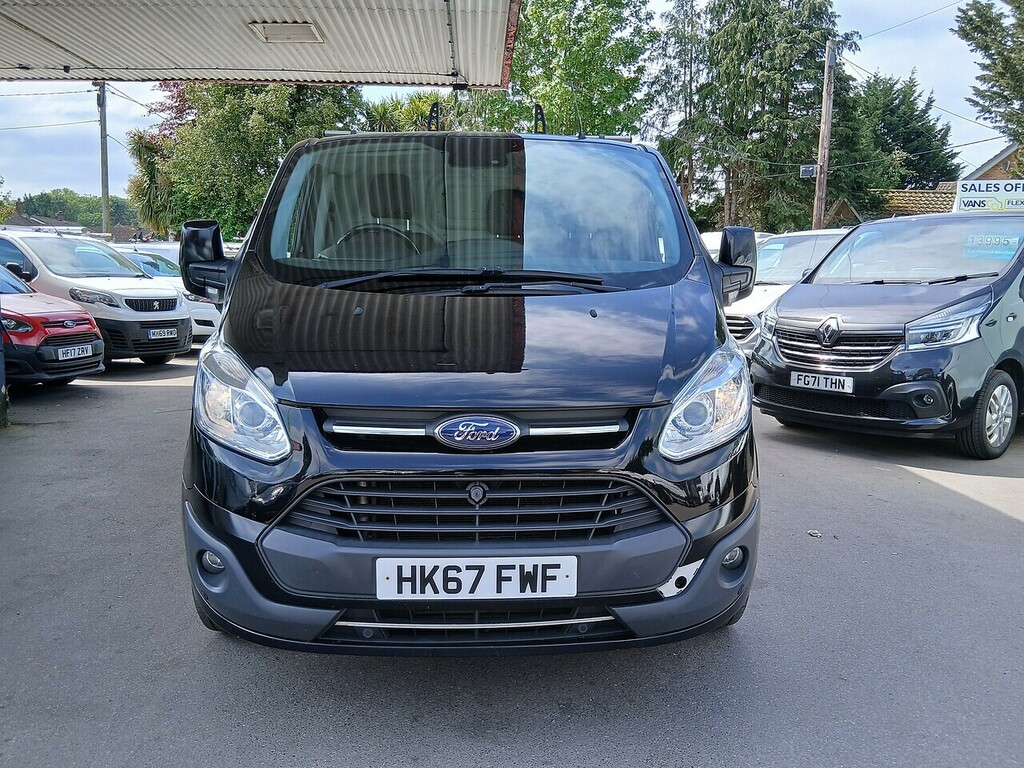 Ford Transit Custom 2.0 Tdci 270 Limited Panel Van L HK67FWF Black #2