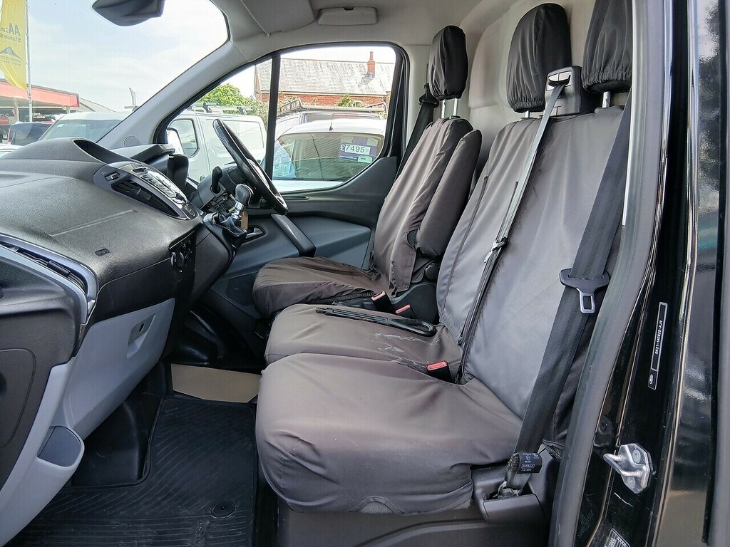 Ford Transit Custom 2.0 Tdci 270 Limited Panel Van L HK67FWF Black #5