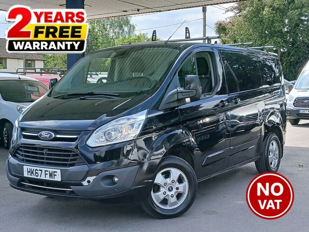 Ford Transit Custom 2.0 Tdci 270 Limited Panel Van L Black
