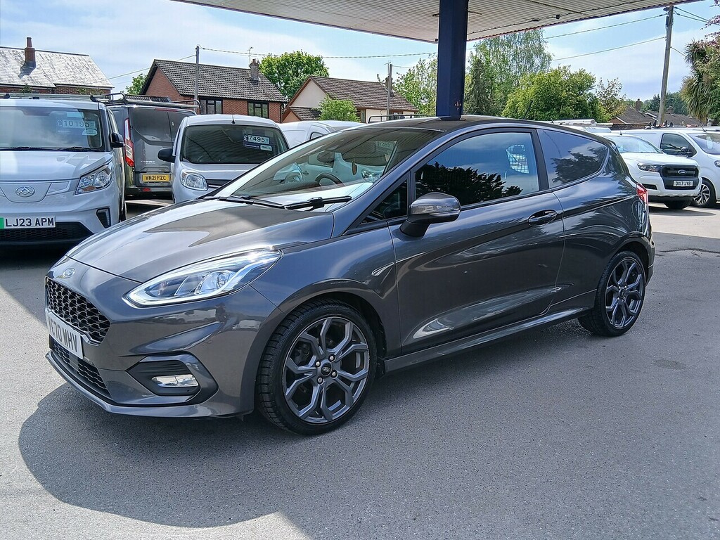 Ford Fiesta 1.0T Ecoboost Sport Car Derived Van Man YC70WHV Grey #6