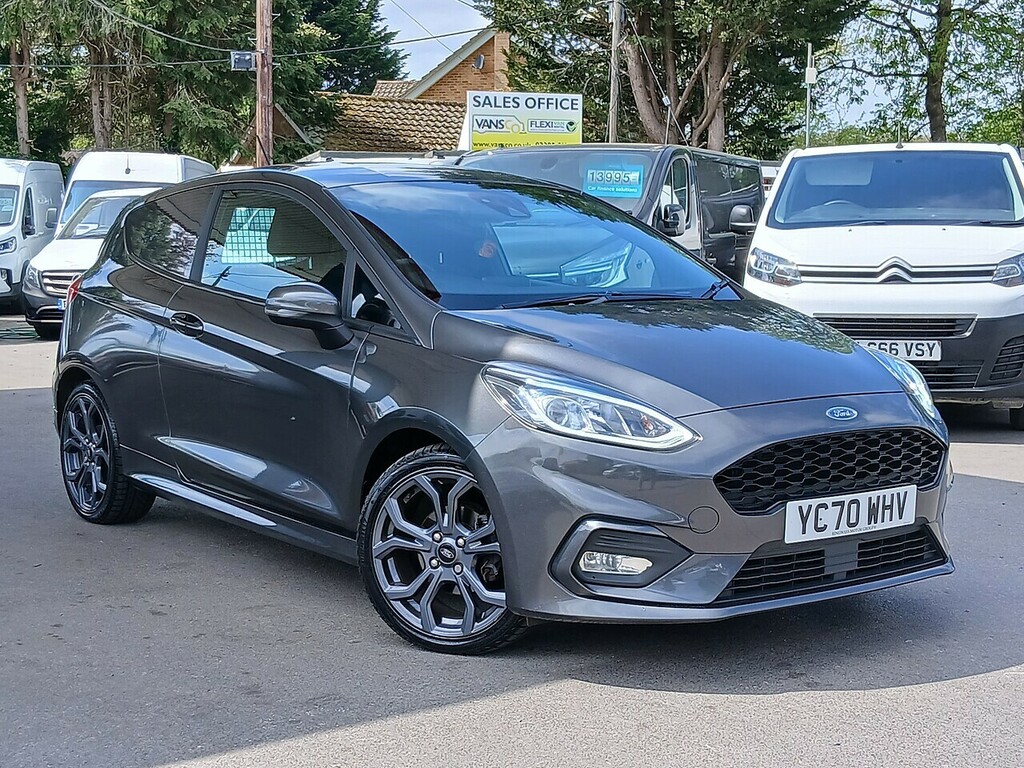 Ford Fiesta 1.0T Ecoboost Sport Car Derived Van Man YC70WHV Grey #4