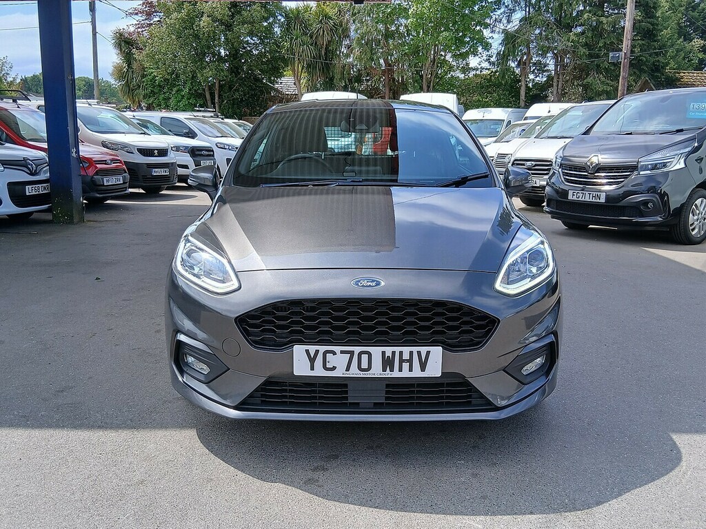 Ford Fiesta 1.0T Ecoboost Sport Car Derived Van Man YC70WHV Grey #2