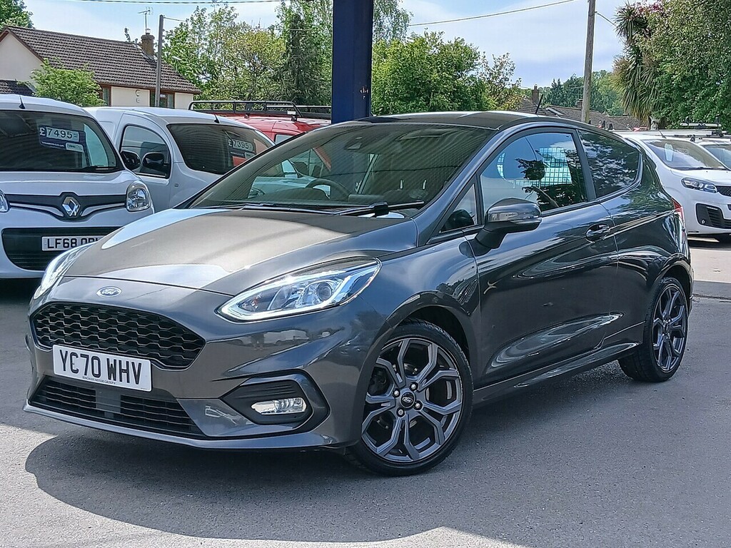 Ford Fiesta 1.0T Ecoboost Sport Car Derived Van Man YC70WHV Grey #3