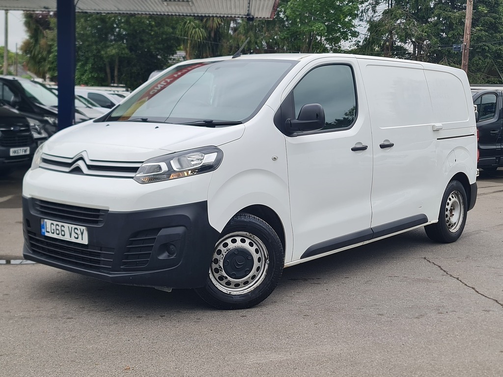 Citroen Dispatch 1.6 Bluehdi 1000 Enterprise M Panel Van 6Dr LG66VSY White #3