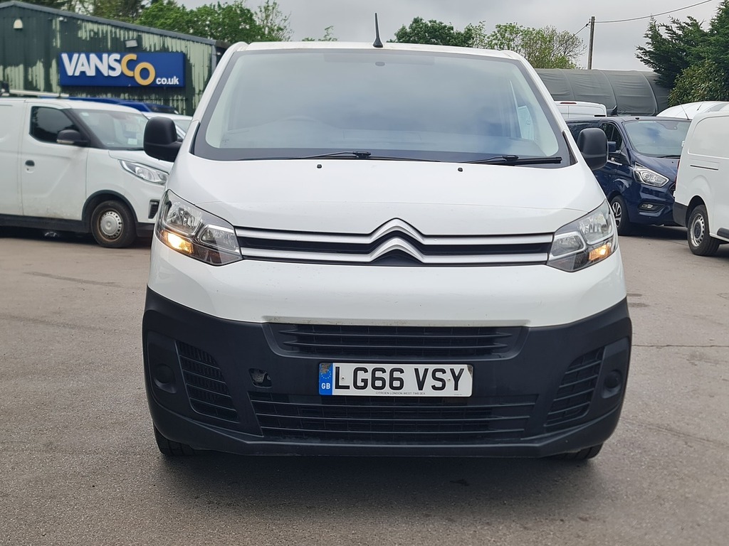 Citroen Dispatch 1.6 Bluehdi 1000 Enterprise M Panel Van 6Dr LG66VSY White #2