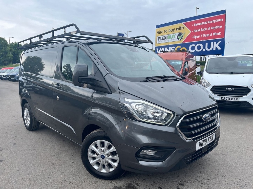 Ford Transit Custom 2.0 300 Ecoblue Limited Panel Van Manua WR19KEK Grey