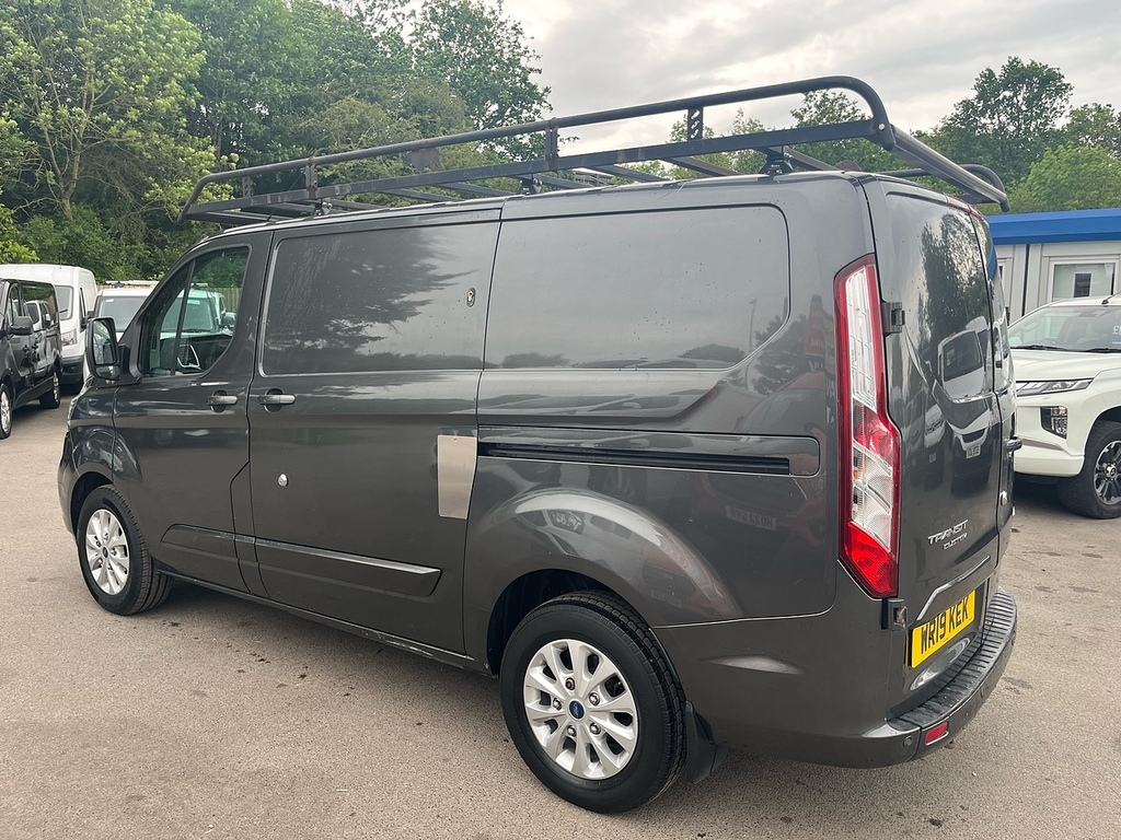 Ford Transit Custom 2.0 300 Ecoblue Limited Panel Van Manua WR19KEK Grey #5