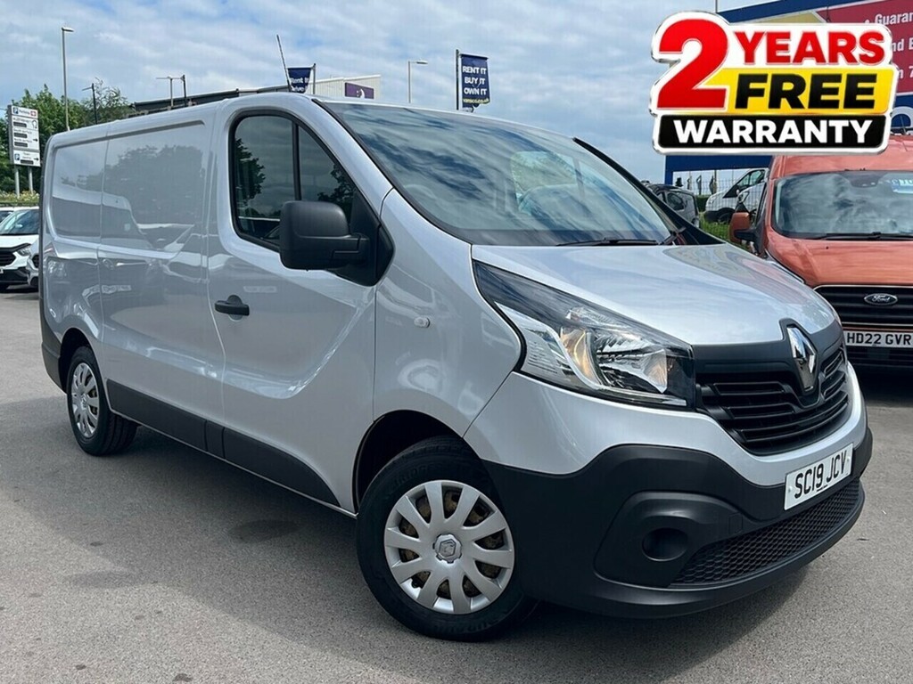 Renault Trafic 1.6 Dci 27 Business Panel Van Sw Silver