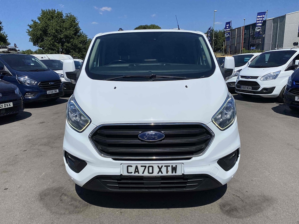 Ford Transit Custom 2.0 300 Ecoblue Limited Panel Van Manua CA70XTW White #2