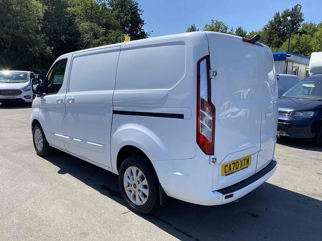 Ford Transit Custom 2.0 300 Ecoblue Limited Panel Van Manua CA70XTW White #6