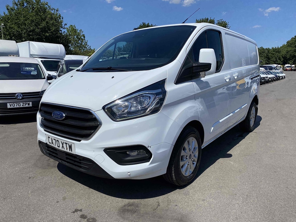 Ford Transit Custom 2.0 300 Ecoblue Limited Panel Van Manua CA70XTW White #3