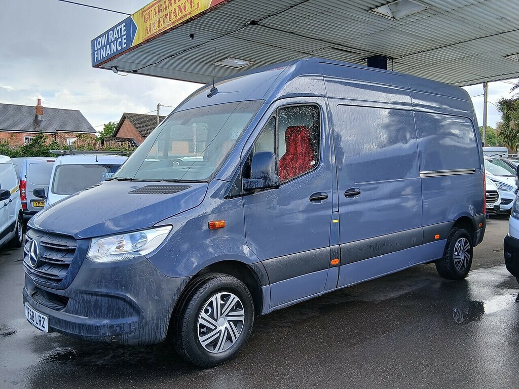 Mercedes-Benz Sprinter 314 Cdi 2.1 Panel Van YF68LRZ Grey #3