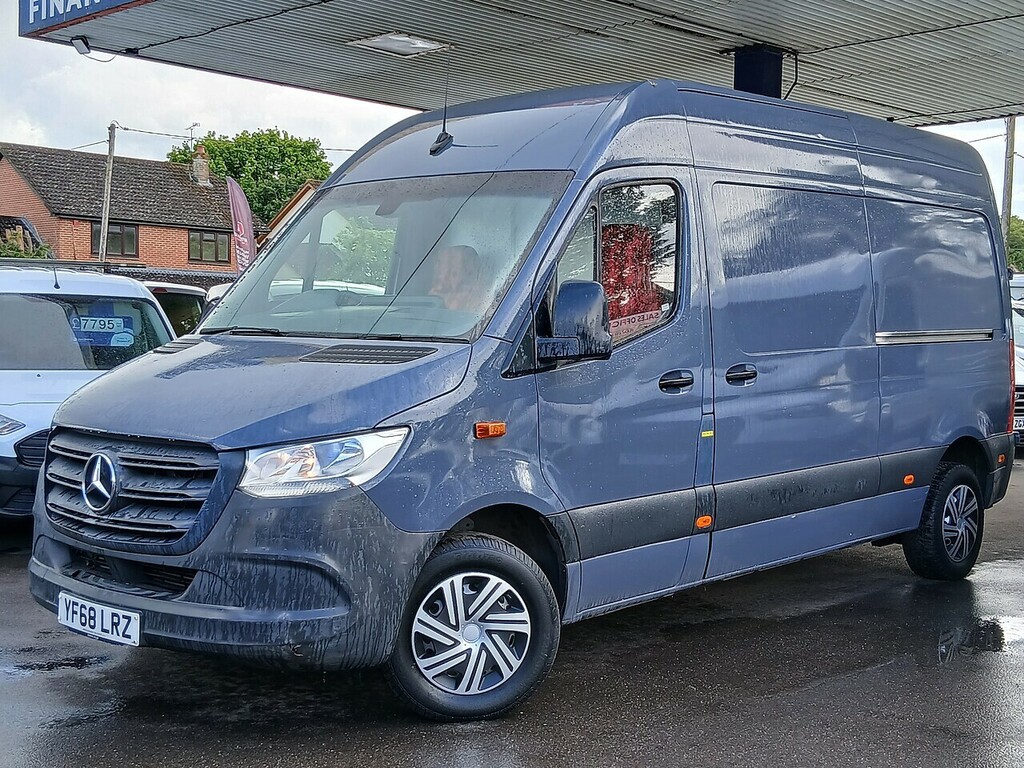 Mercedes-Benz Sprinter 314 Cdi 2.1 Panel Van YF68LRZ Grey #2