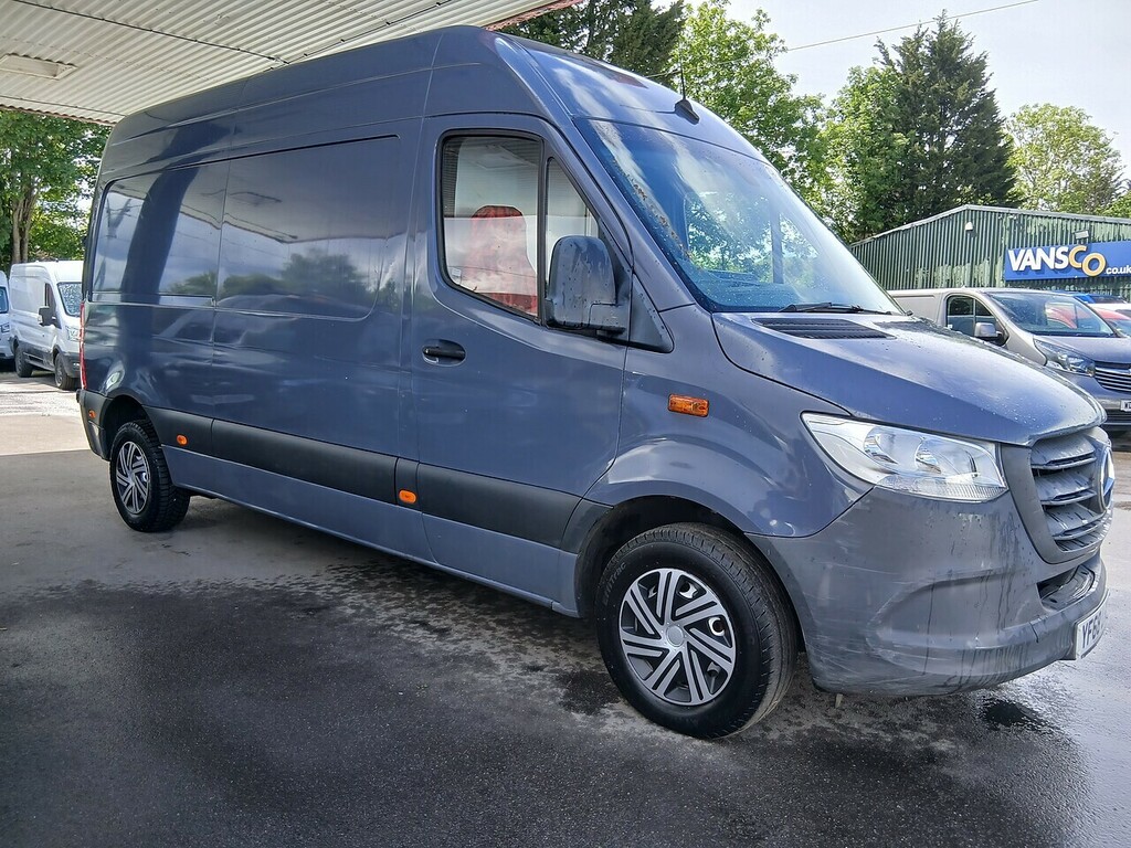 Mercedes-Benz Sprinter 314 Cdi 2.1 Panel Van YF68LRZ Grey #5