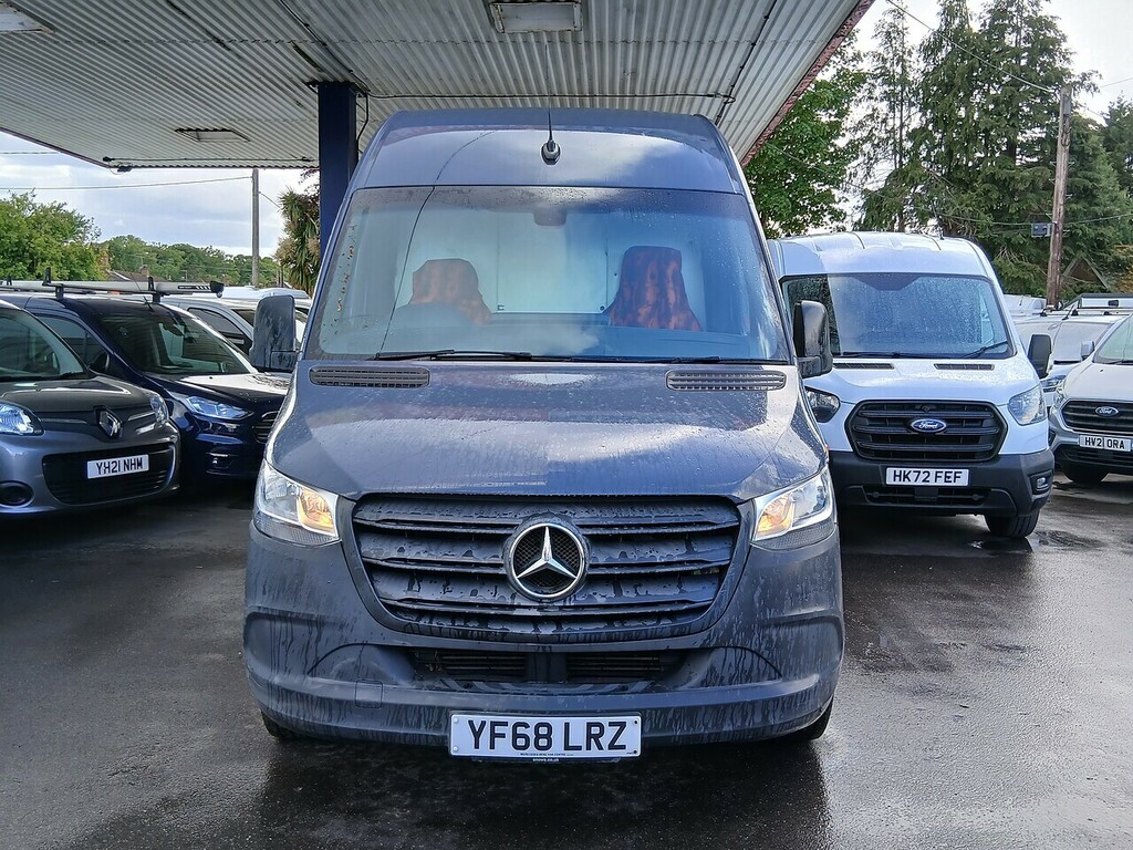 Mercedes-Benz Sprinter 314 Cdi 2.1 Panel Van YF68LRZ Grey #4