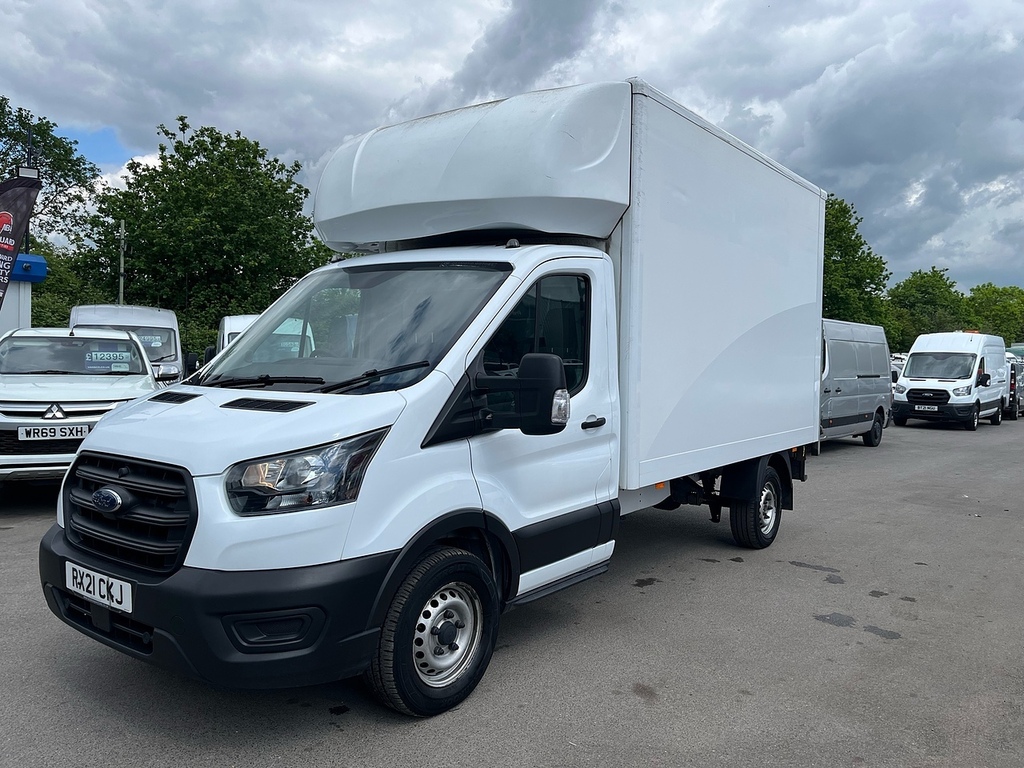 Ford Transit Custom 2.0 350 Ecoblue Hdt Leader Luton RX21CKJ White #3