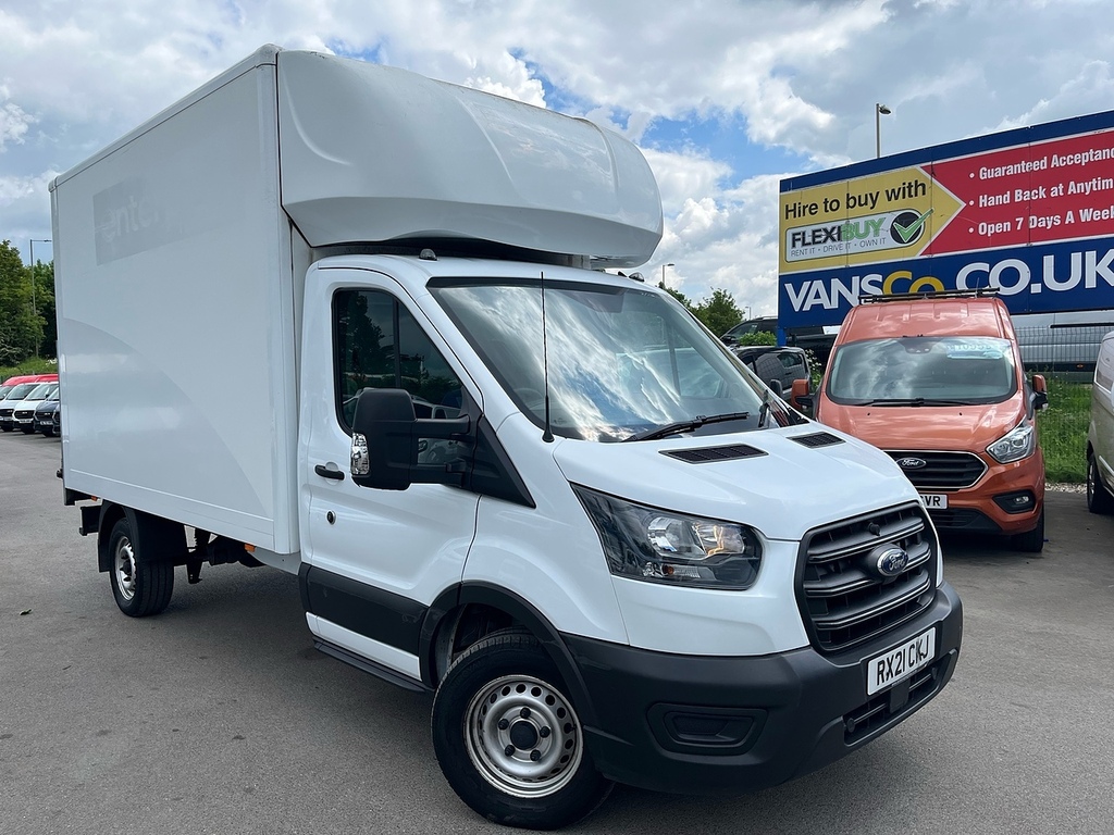 Ford Transit Custom 2.0 350 Ecoblue Hdt Leader Luton RX21CKJ White #4