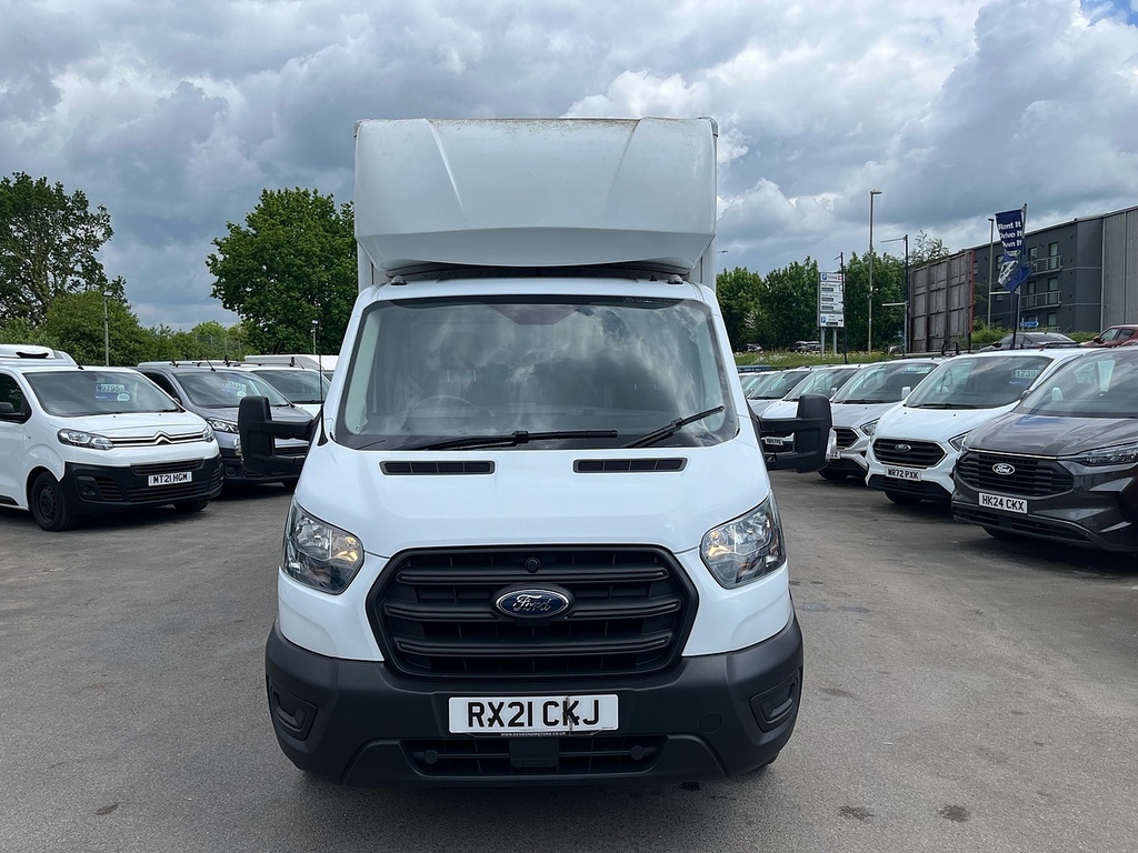 Ford Transit Custom 2.0 350 Ecoblue Hdt Leader Luton RX21CKJ White #2