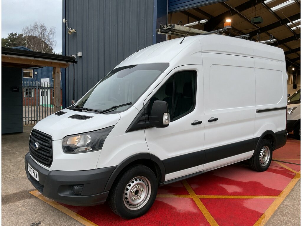 Ford Transit Custom 2.0 350 Ecoblue Panel Van Rwd L2 CU67PWY White #2