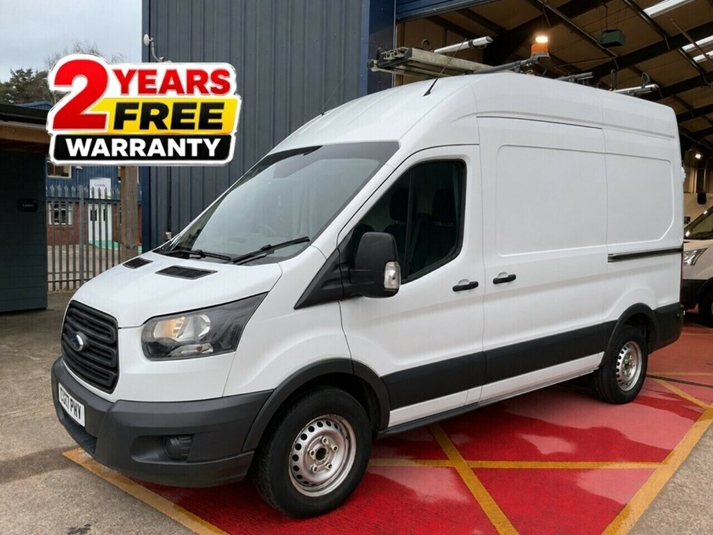 Ford Transit Custom 2.0 350 Ecoblue Panel Van Rwd L2 White