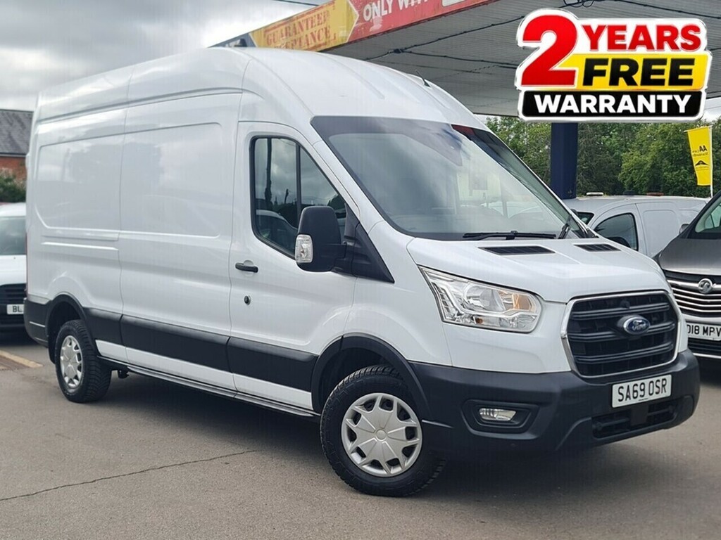 Ford Transit Custom 2.0 350 Ecoblue Trend Panel Van White