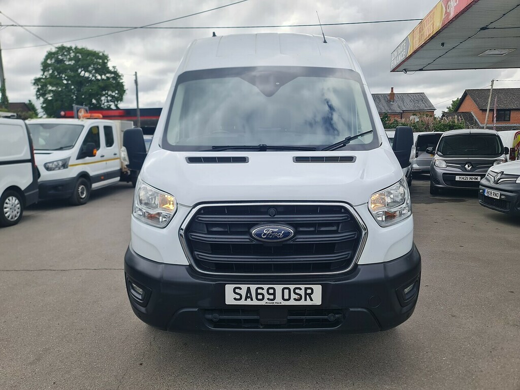 Ford Transit Custom 2.0 350 Ecoblue Trend Panel Van SA69OSR White #2