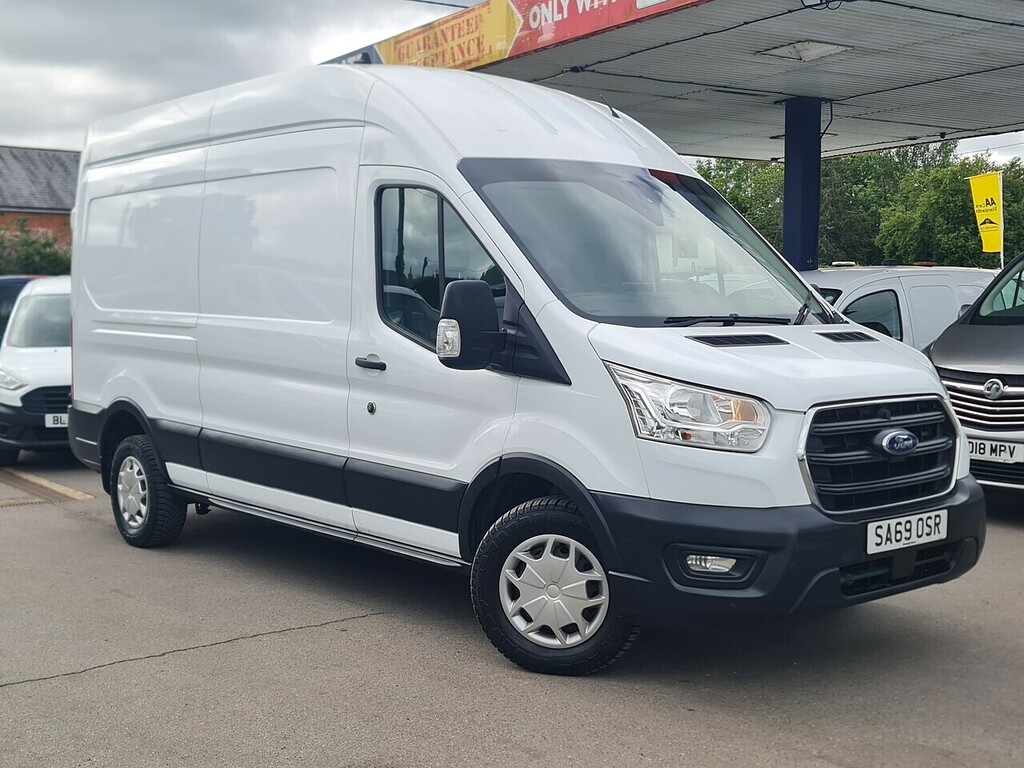 Ford Transit Custom 2.0 350 Ecoblue Trend Panel Van SA69OSR White #5