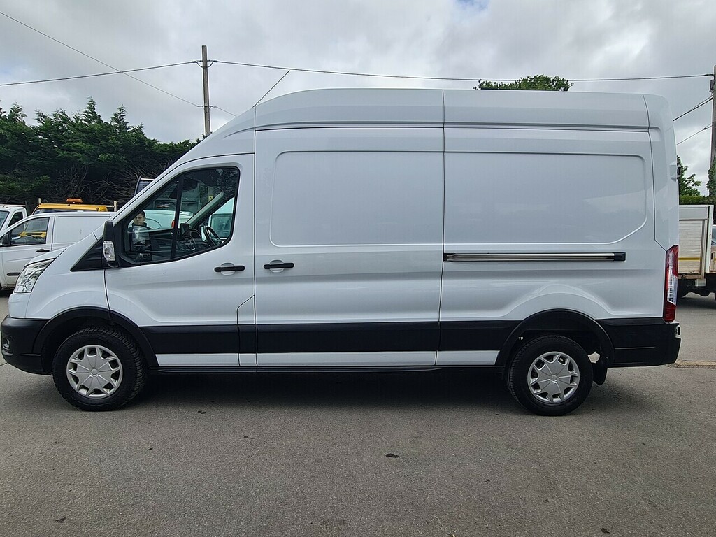 Ford Transit Custom 2.0 350 Ecoblue Trend Panel Van SA69OSR White #4