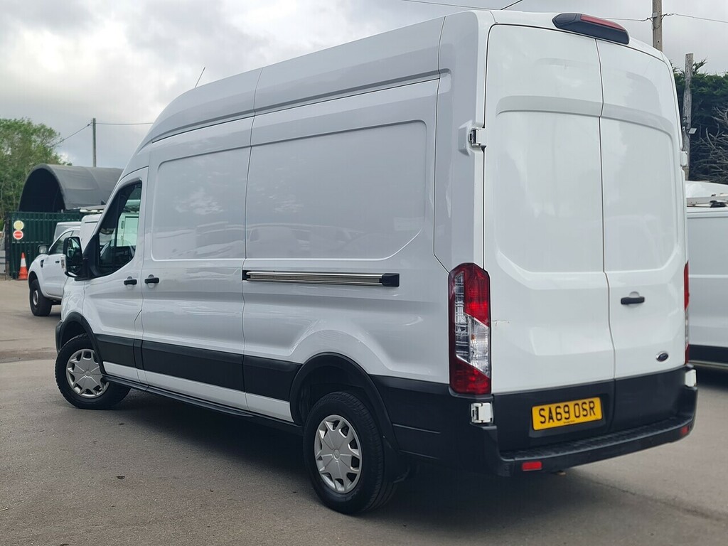 Ford Transit Custom 2.0 350 Ecoblue Trend Panel Van SA69OSR White #6