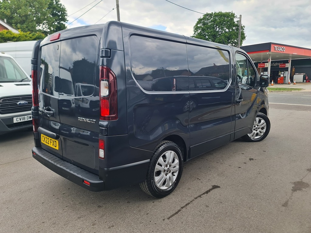 Renault Trafic 2.0 Dci Blue Sl28 Sport Panel Van Manua CK22FXD Grey #6
