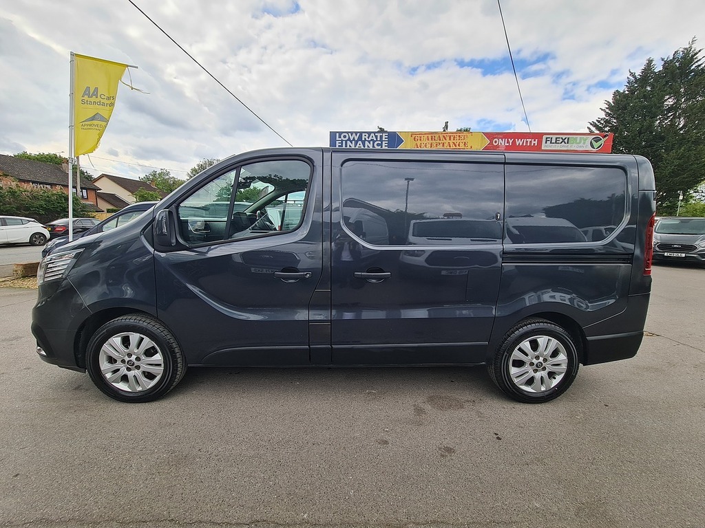 Renault Trafic 2.0 Dci Blue Sl28 Sport Panel Van Manua CK22FXD Grey #4