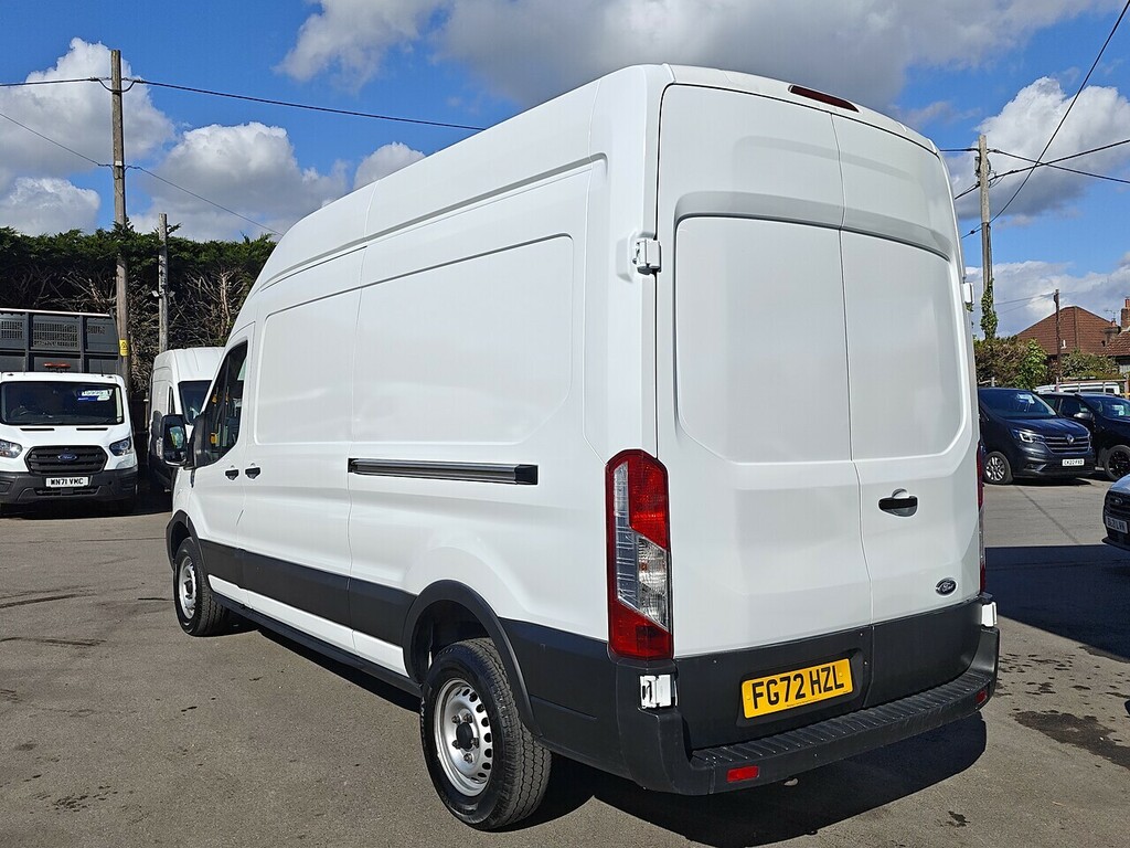 Ford Transit Custom 2.0 350 Ecoblue Leader Panel Van FG72HZL White #6