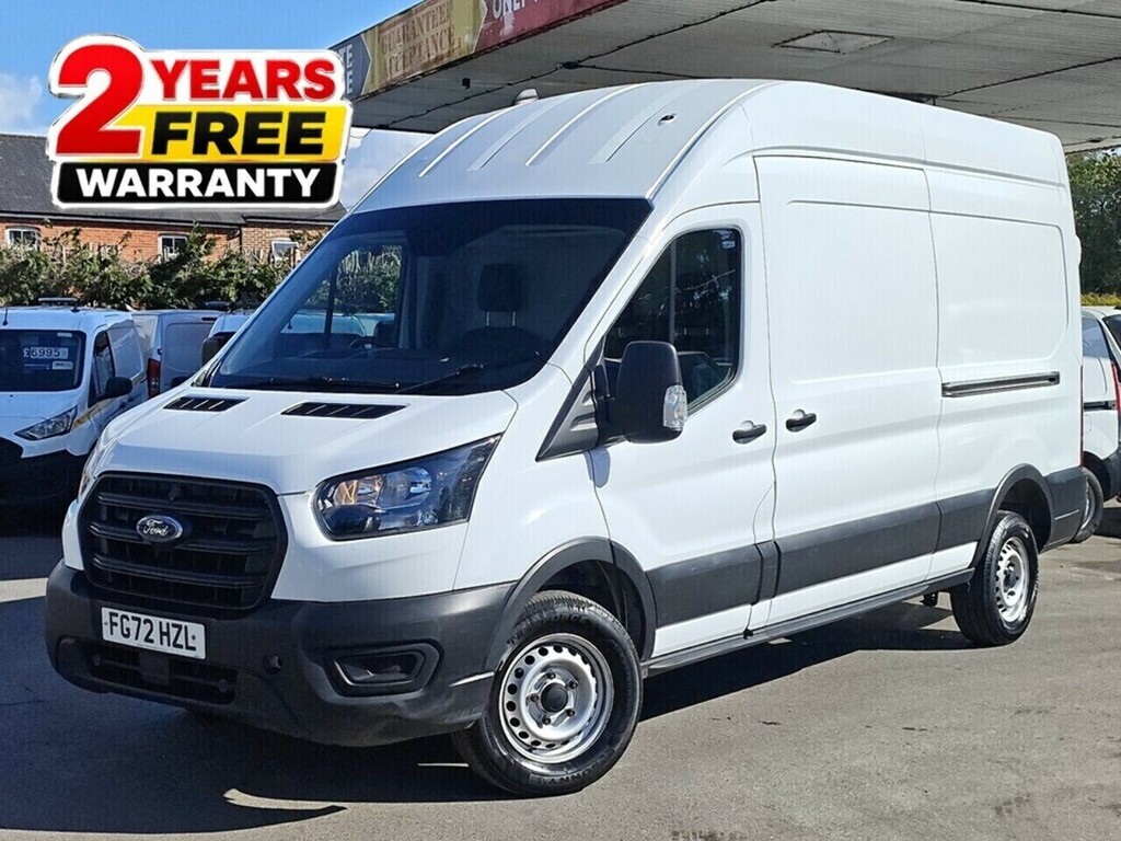 Ford Transit Custom 2.0 350 Ecoblue Leader Panel Van White