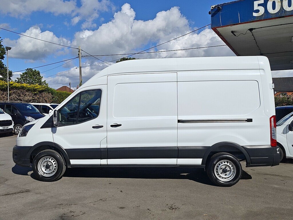 Ford Transit Custom 2.0 350 Ecoblue Leader Panel Van FG72HZL White #5