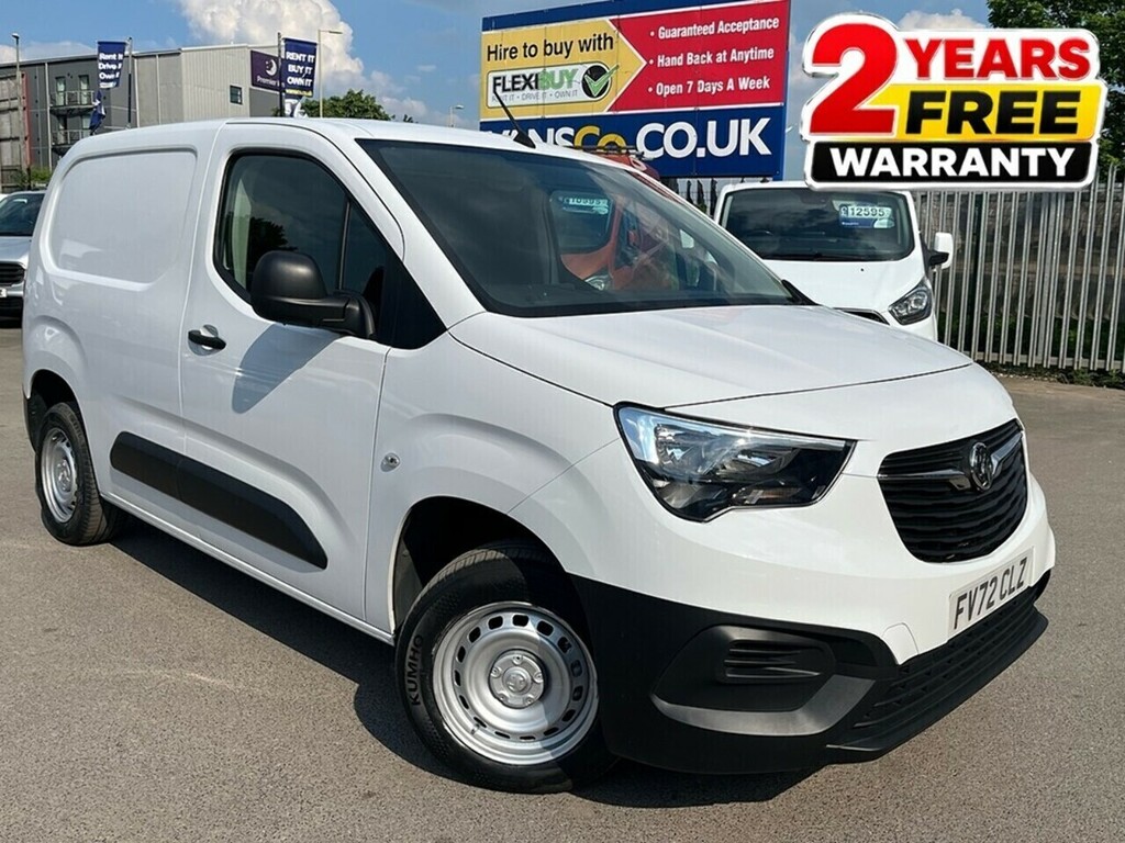 Vauxhall Combo 1.5 Turbo D 2000 Dynamic Panel Van Manu White