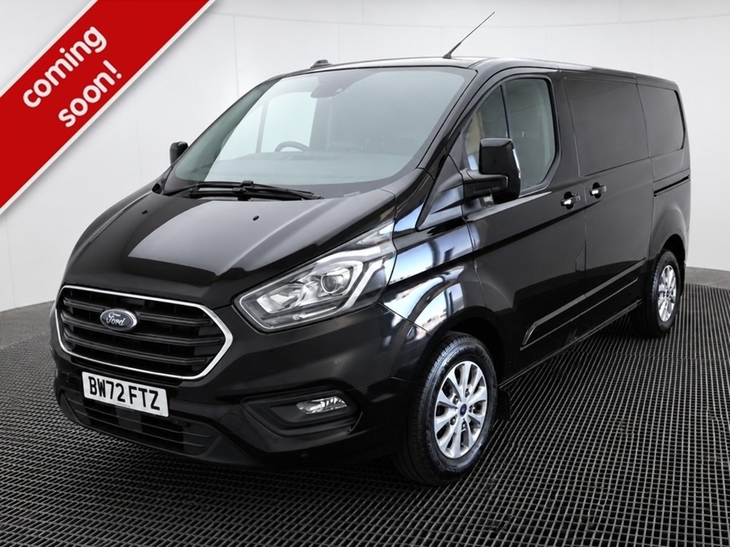 Ford Transit Custom 2.0 300 Ecoblue Limited Panel Van Manua Black