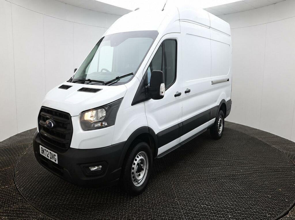 Ford Transit Custom 2.0 350 Ecoblue Leader Panel Van White