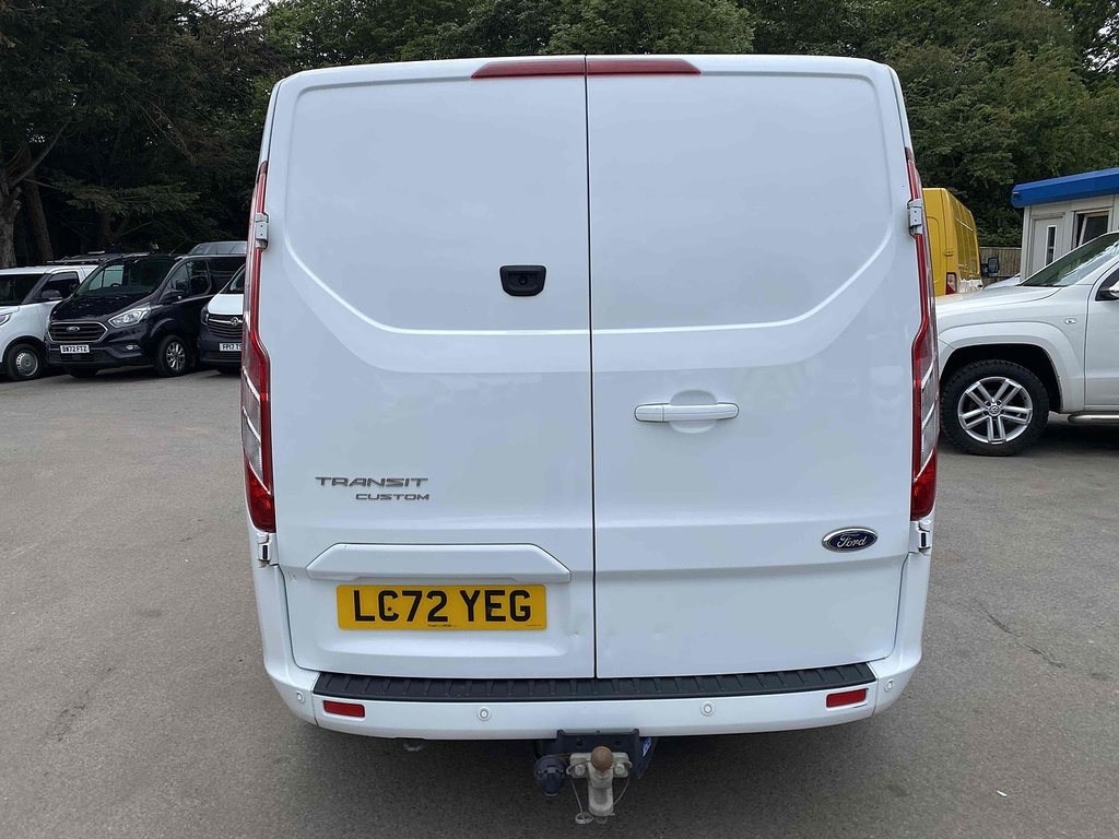 Ford Transit Custom 2.0 320 Ecoblue Limited Crew Van Double Cab Di LC72YEG White #6